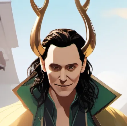 chat with ai character: Loki