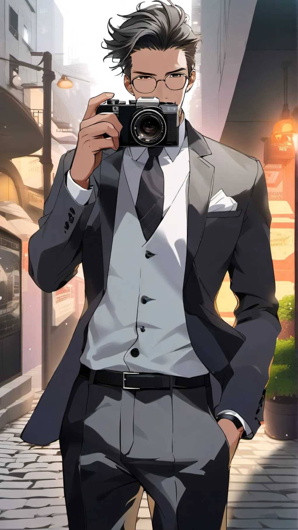 ai character: titan  family  background