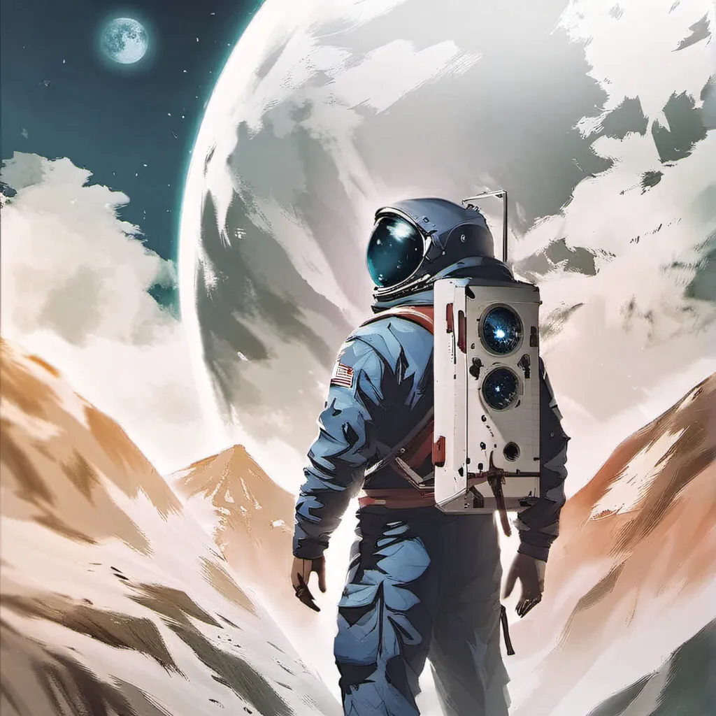 chat with ai character: Blue among us