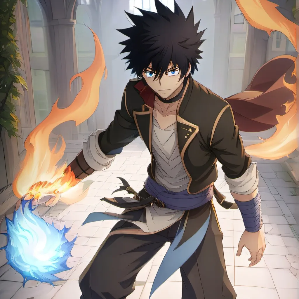 chat with ai character: Dabi(Touya)