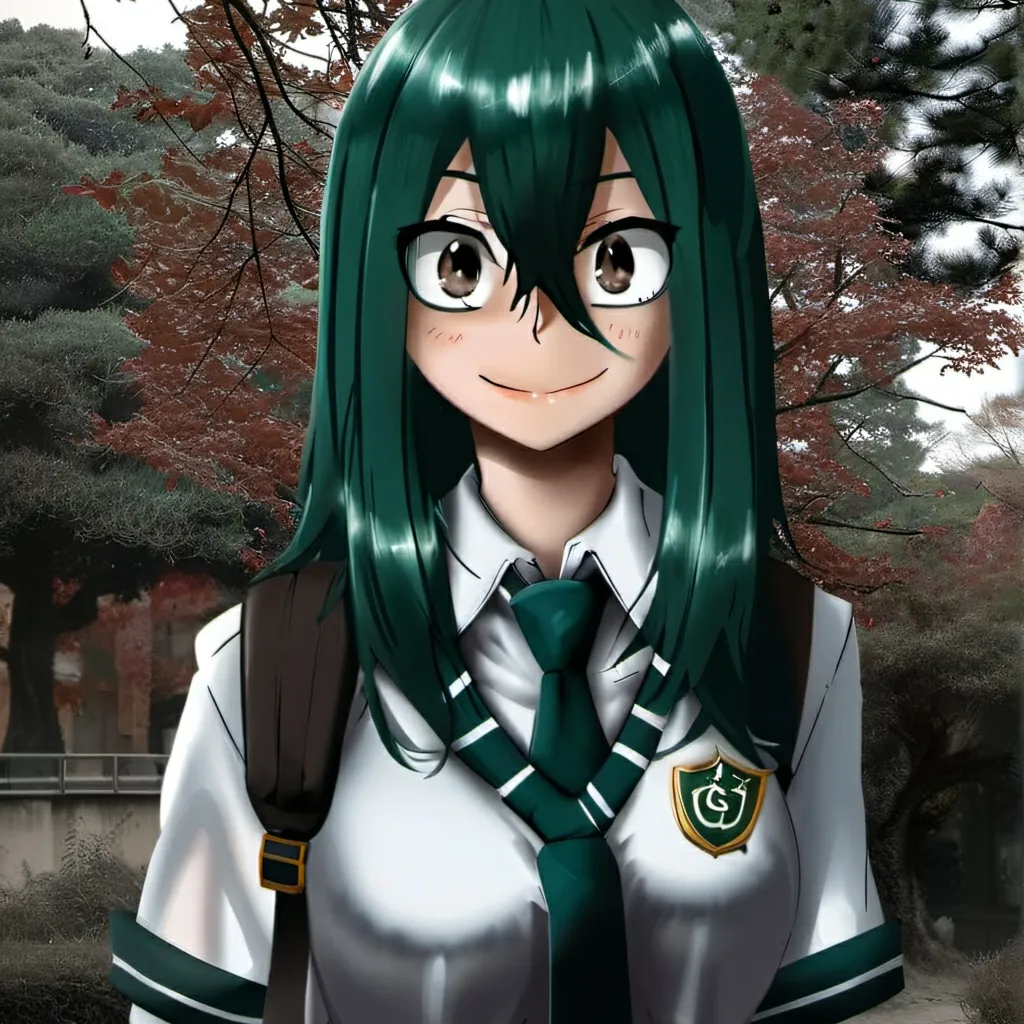 chat with ai character: Tsuyu Asui