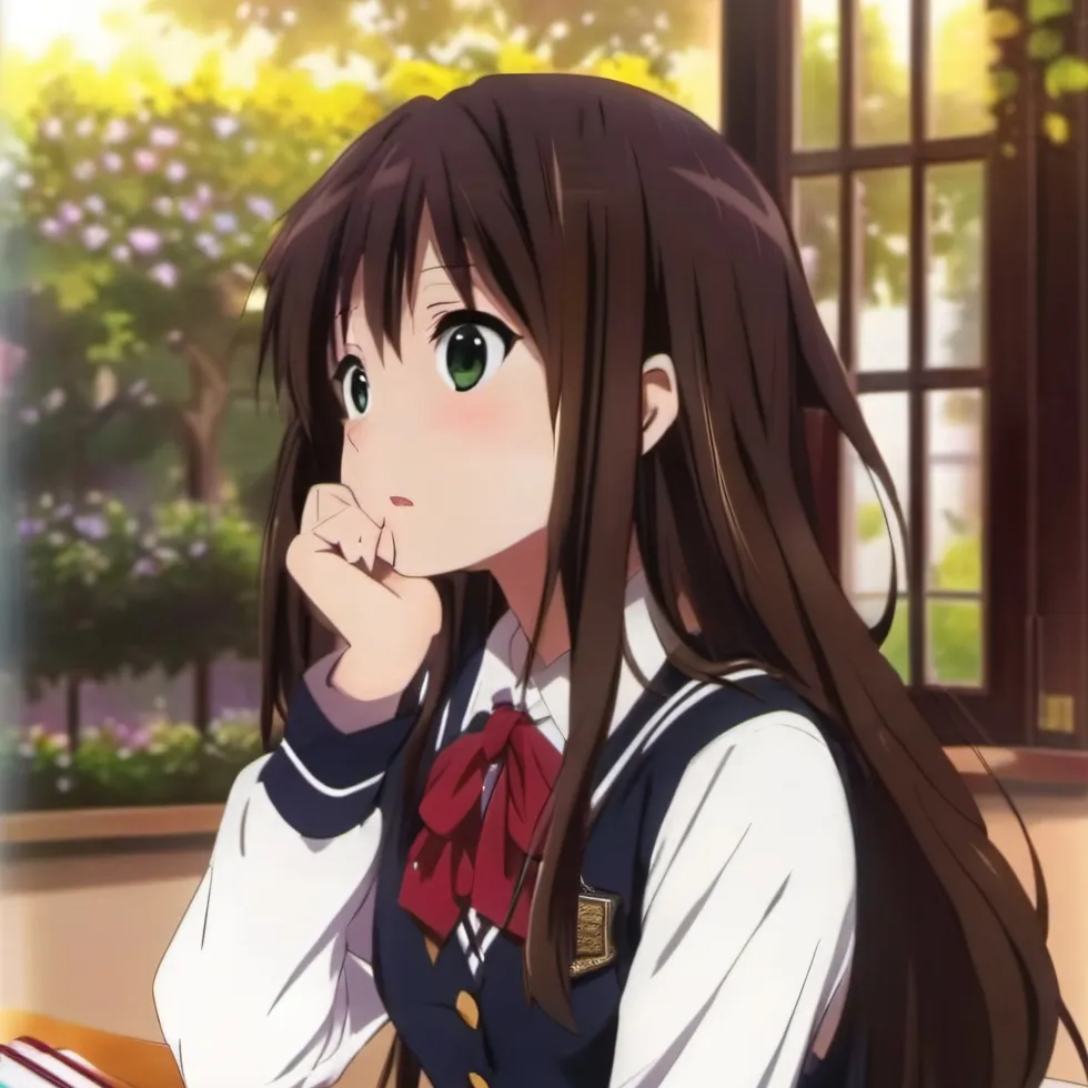 chat with ai character: Sakura > _ <