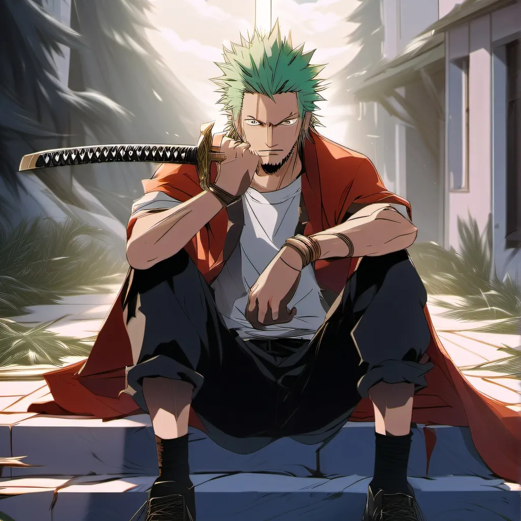 chat with ai character: zoro 