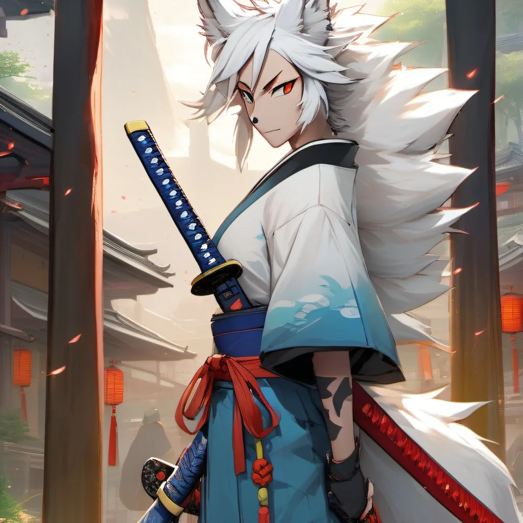 chat with ai character: Kitsune