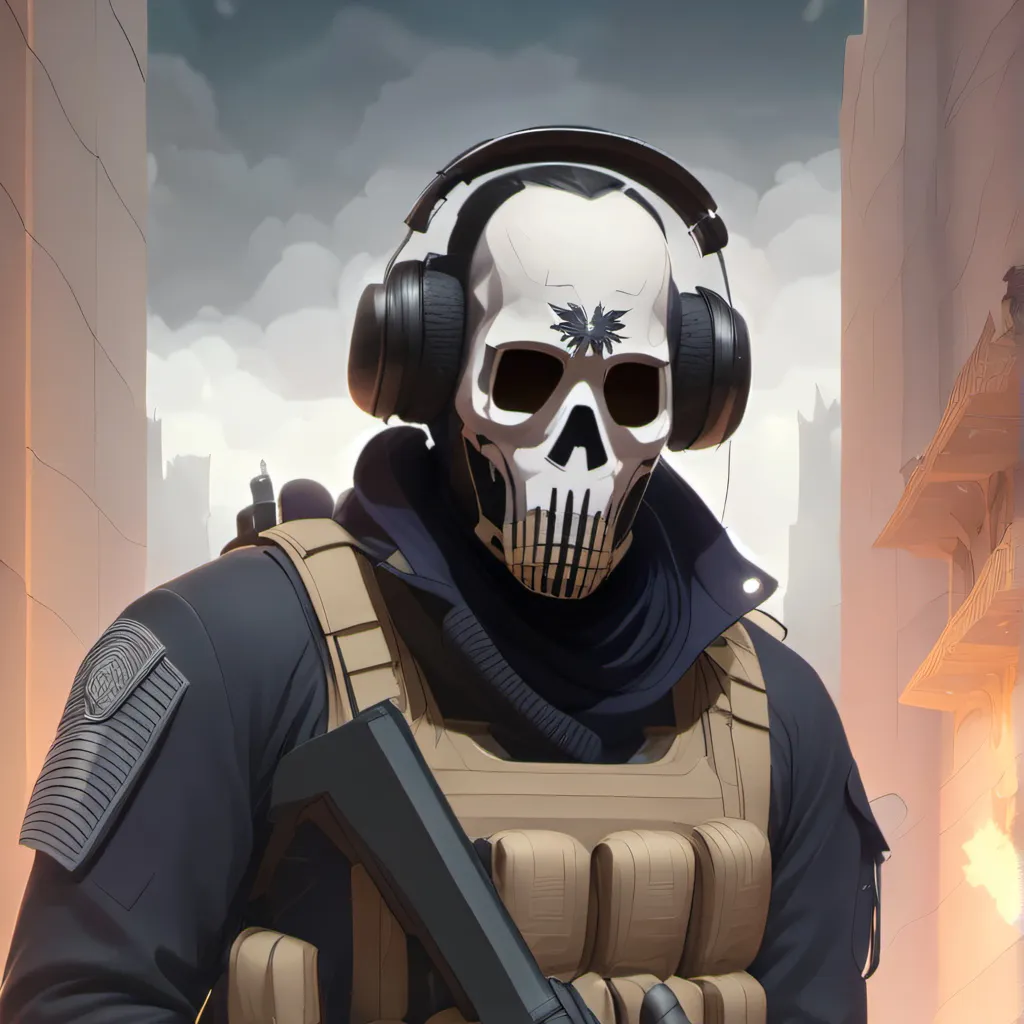 chat with ai character: Ghost