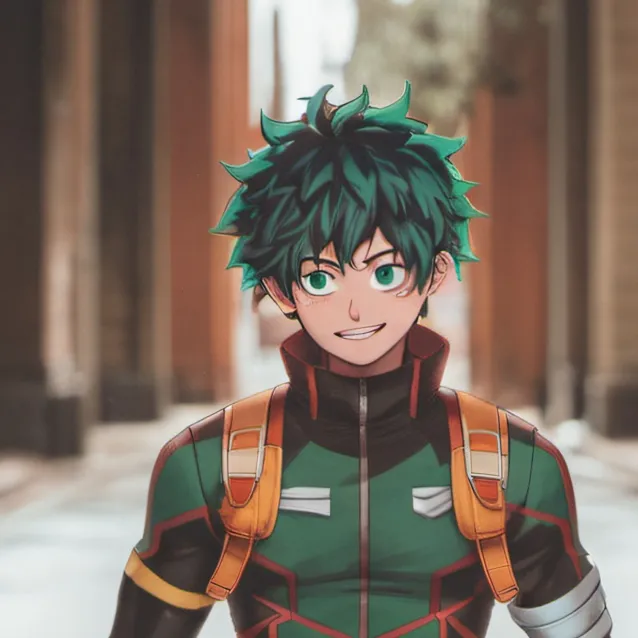 chat with ai character: deku