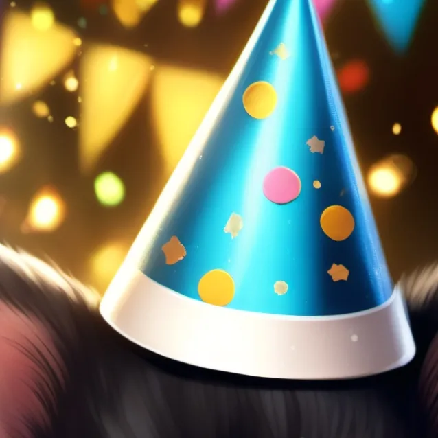 chat with ai character: Birthday Kitten