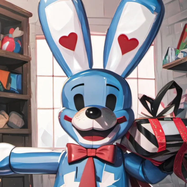chat with ai character: toy bonnie