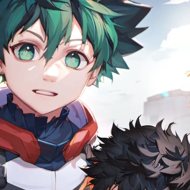 chat with ai character: deku