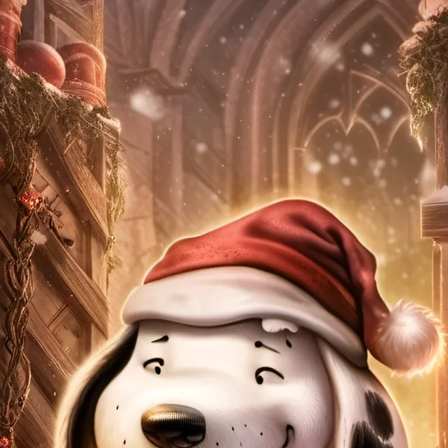 chat with ai character: Santa snoopy