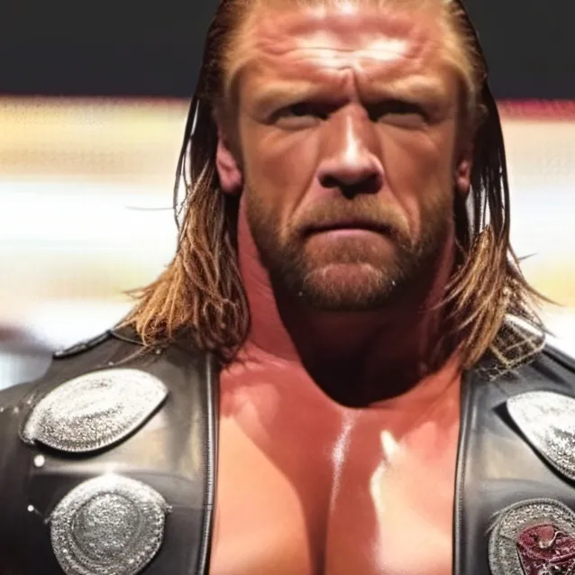 chat with ai character: Triple H
