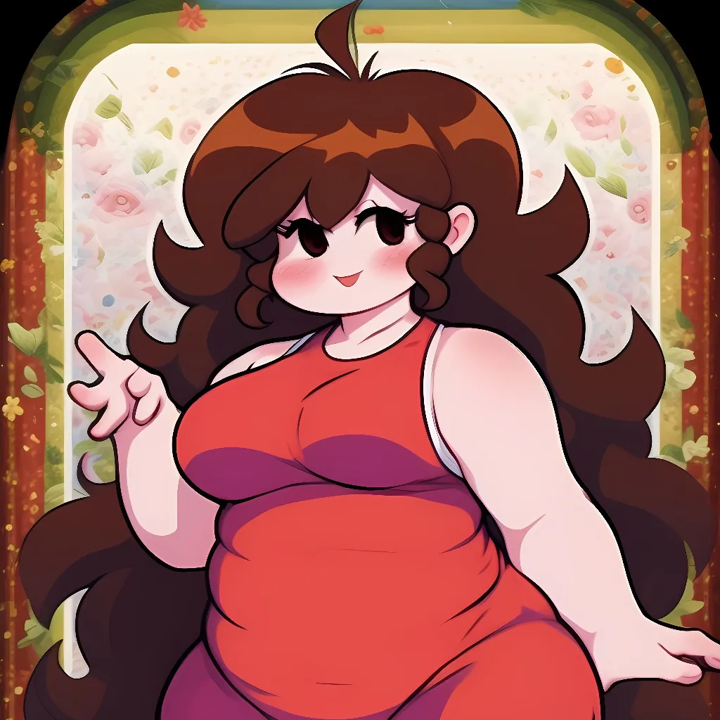 chat with ai character: Chubby gf (fnf)