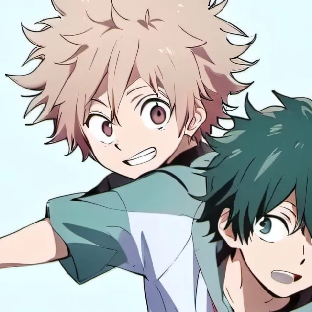 chat with ai character: Bakugo X Deku