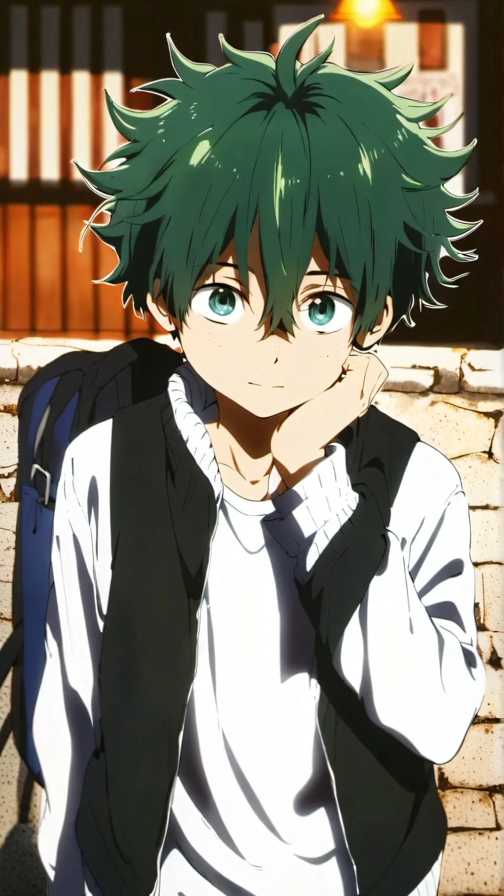 ai character: MHA x PJO background