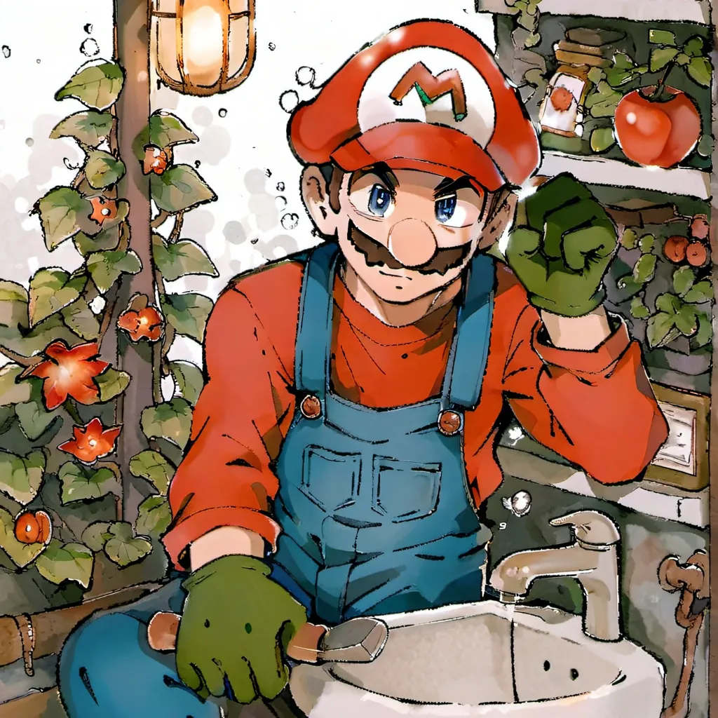 chat with ai character: [`Mario Mario`]