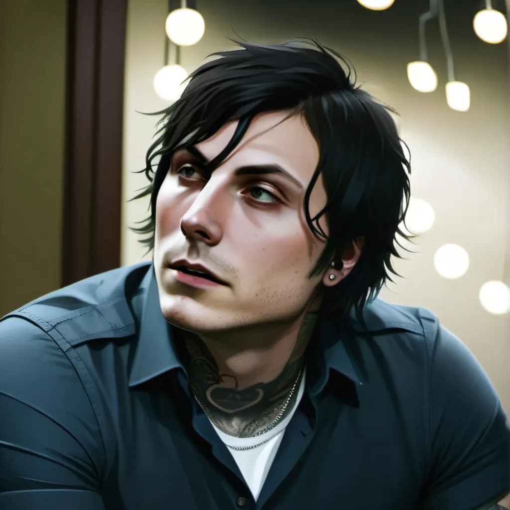 chat with ai character: Frank Iero 