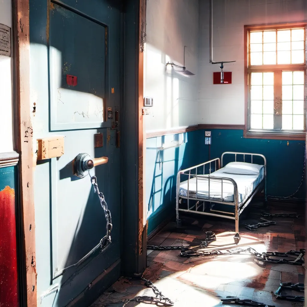 chat with ai character: Mental asylum