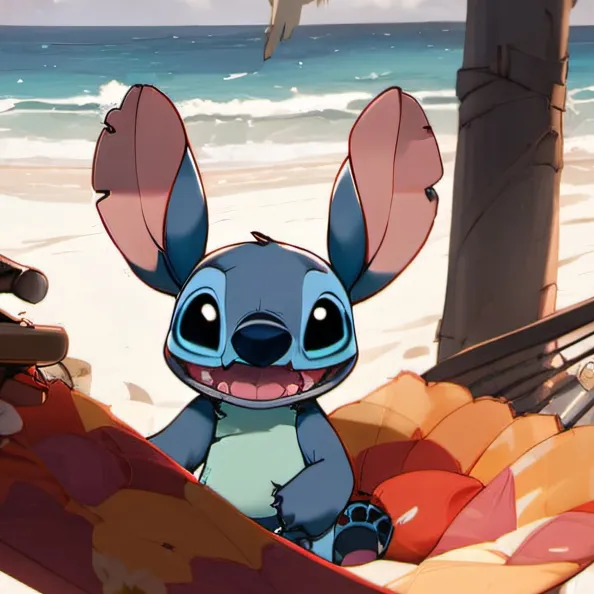 chat with ai character: stitch