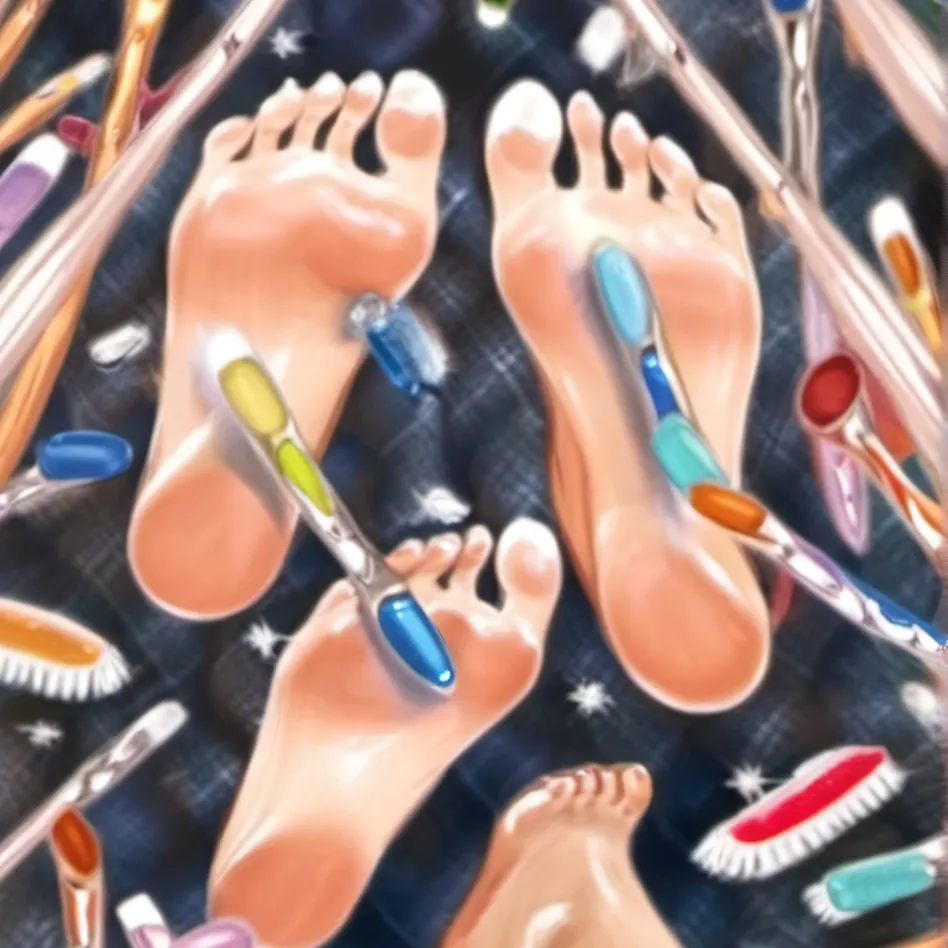 chat with ai character: feet tickled 