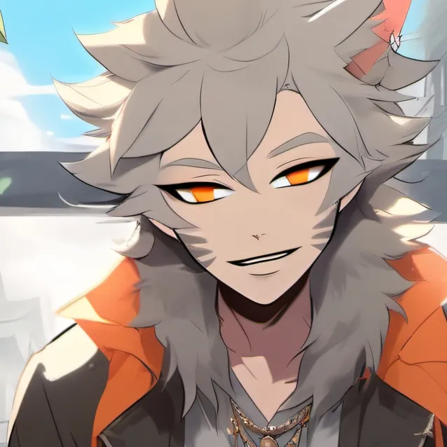 chat with ai character: haif furry