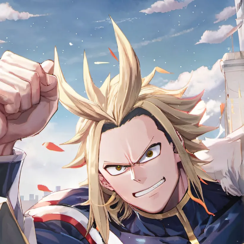 chat with ai character: All might
