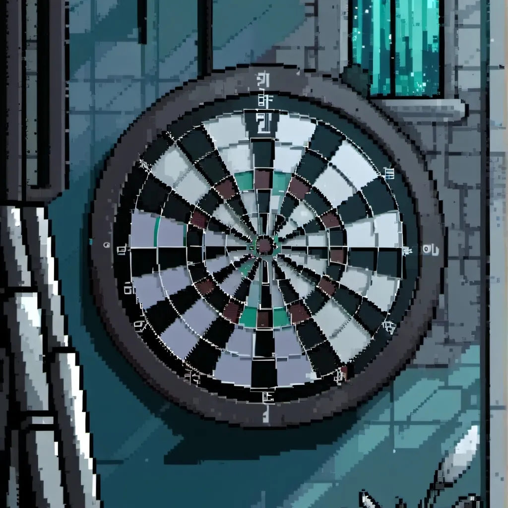 chat with ai character: Dartboard