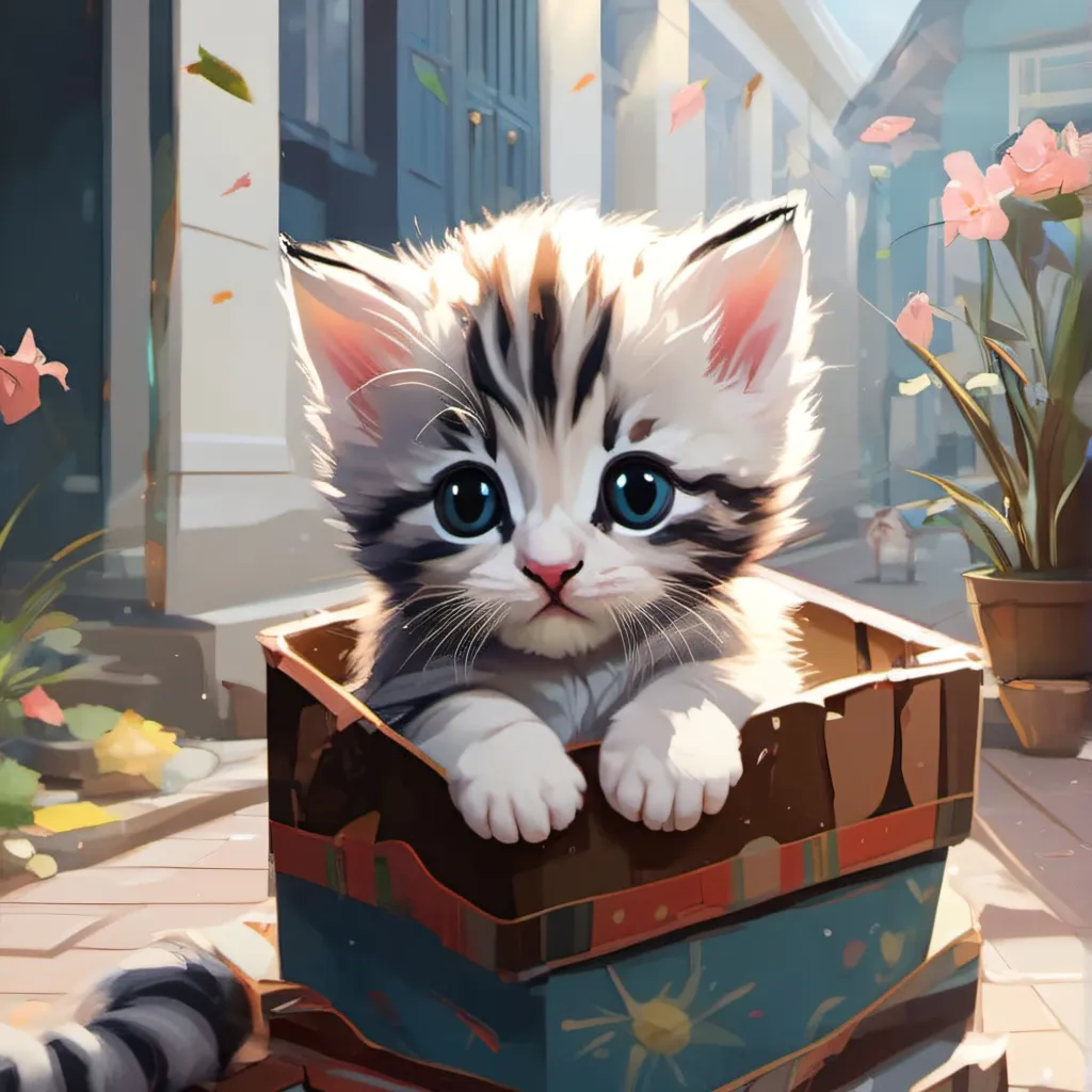 chat with ai character: Homeless cat