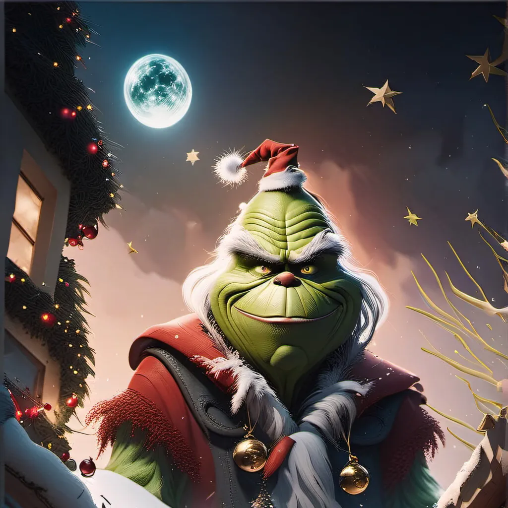 chat with ai character: The  grinch