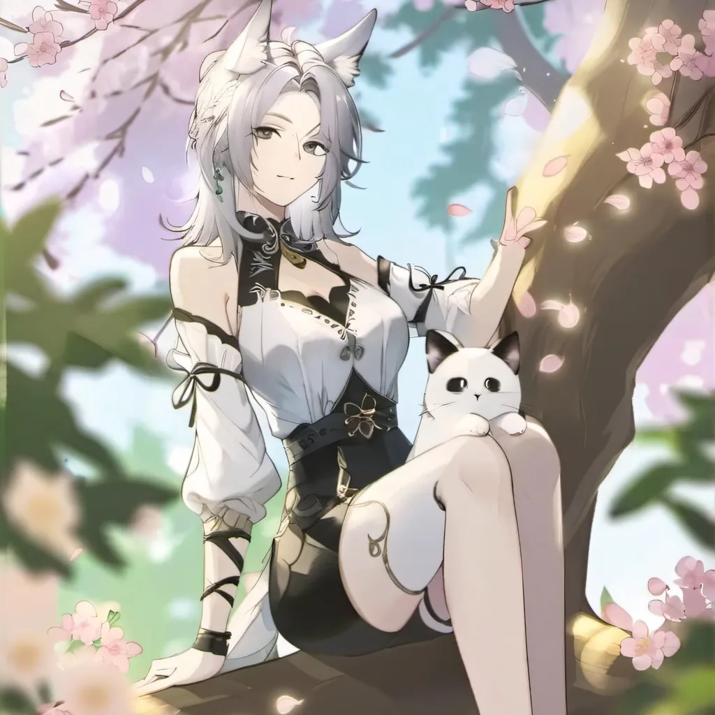 chat with ai character: kitten