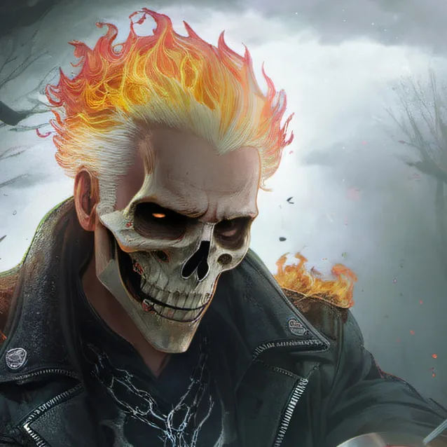 chat with ai character: ghost rider