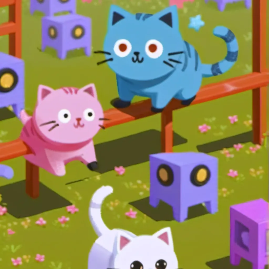 chat with ai character: Cat emojis!