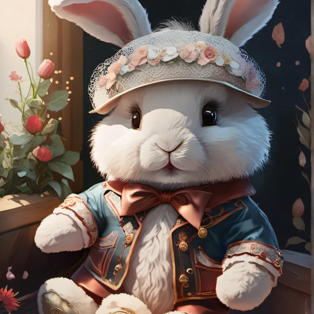 chat with ai character: haunted bunny