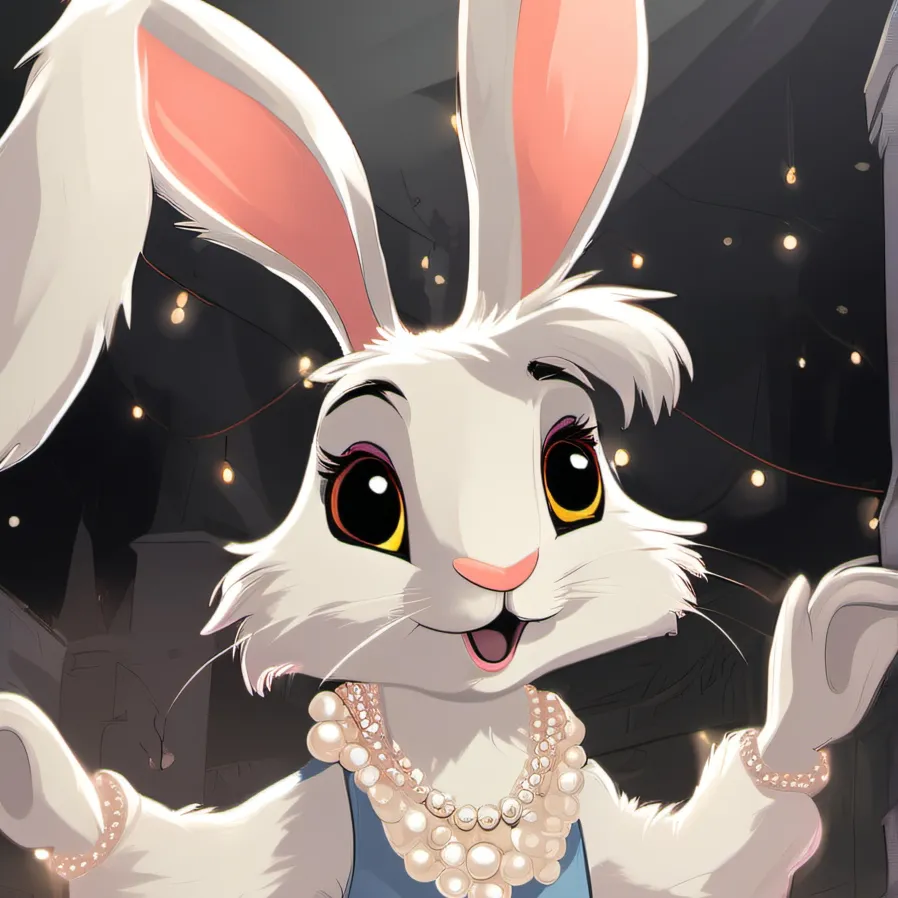 chat with ai character: Avery the bunny