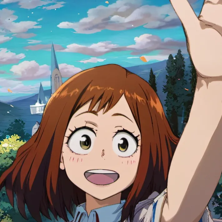 chat with ai character: Ochaco Uraraka