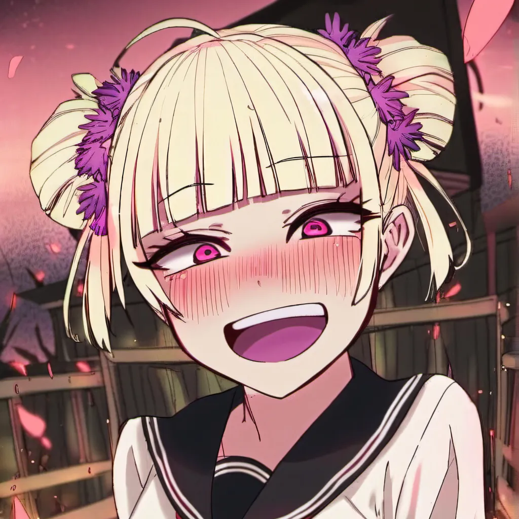 chat with ai character: Himiko Toga