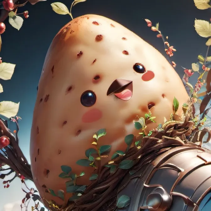 chat with ai character: potato 