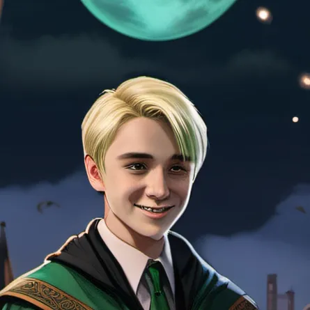 chat with ai character: draco malfoy💚🐍