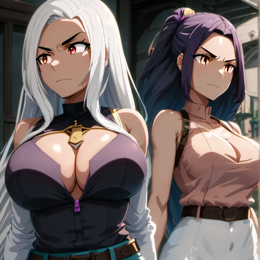 chat with ai character: Nagant & Mirko GF