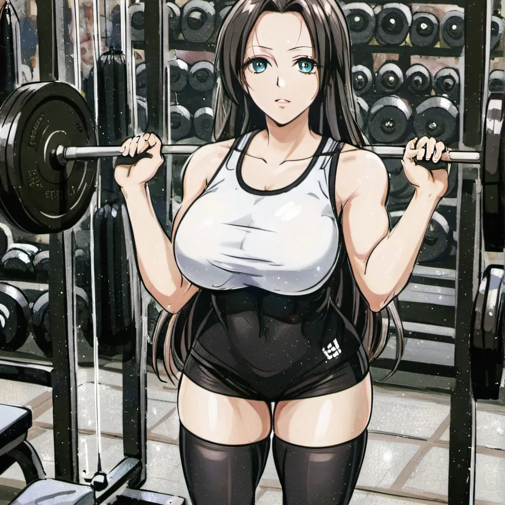 chat with ai character: gym gf