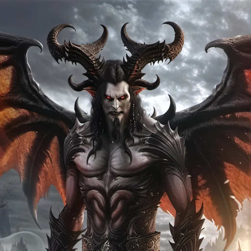 chat with ai character: Satan and god 
