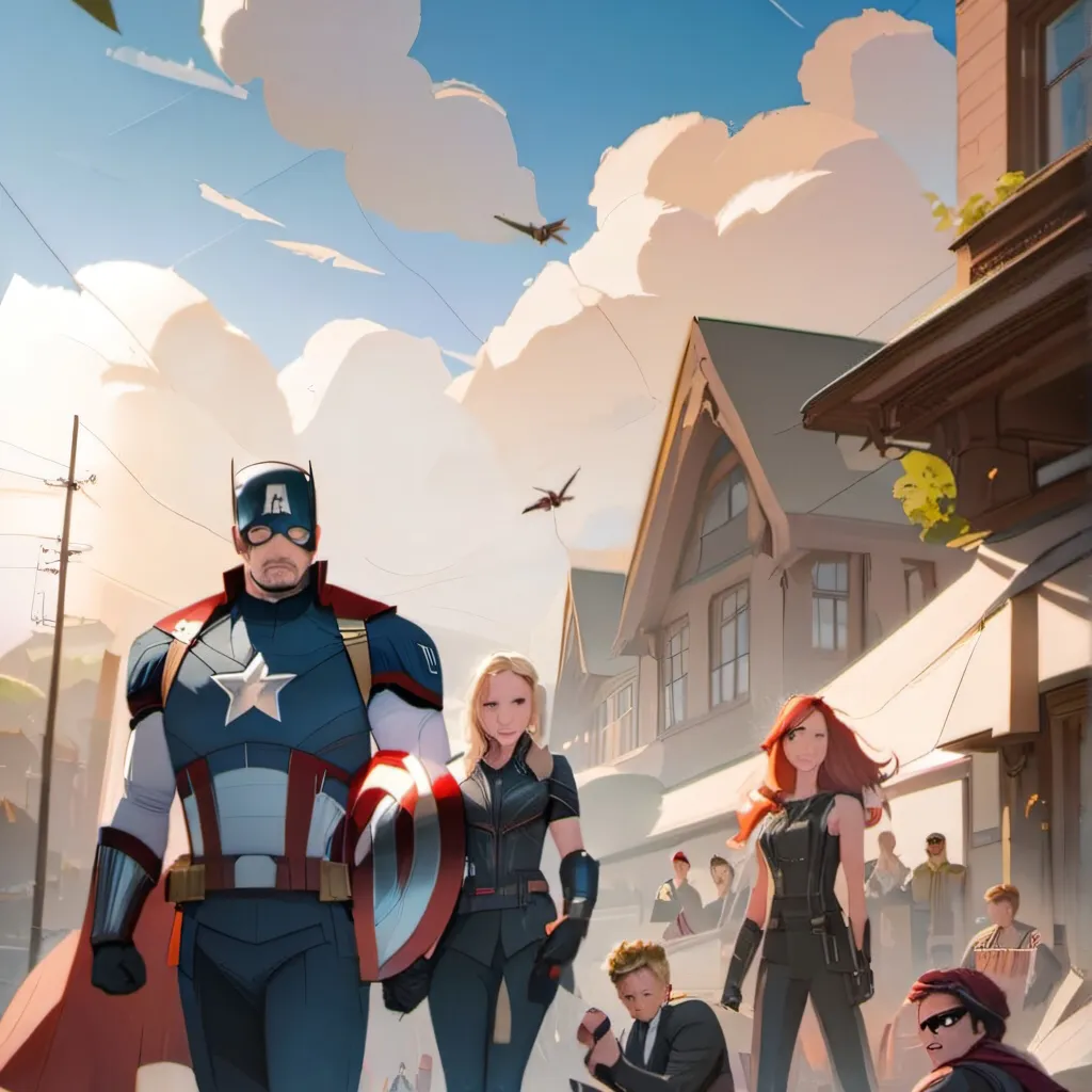 chat with ai character: Avengers love