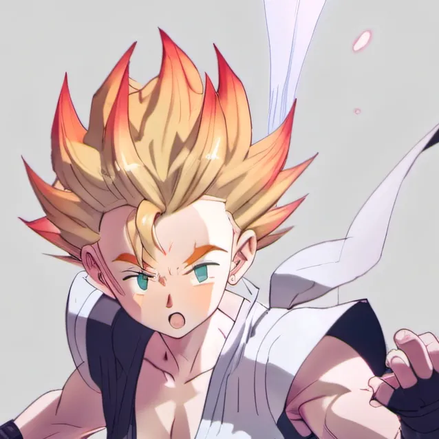 chat with ai character: Female Gogeta