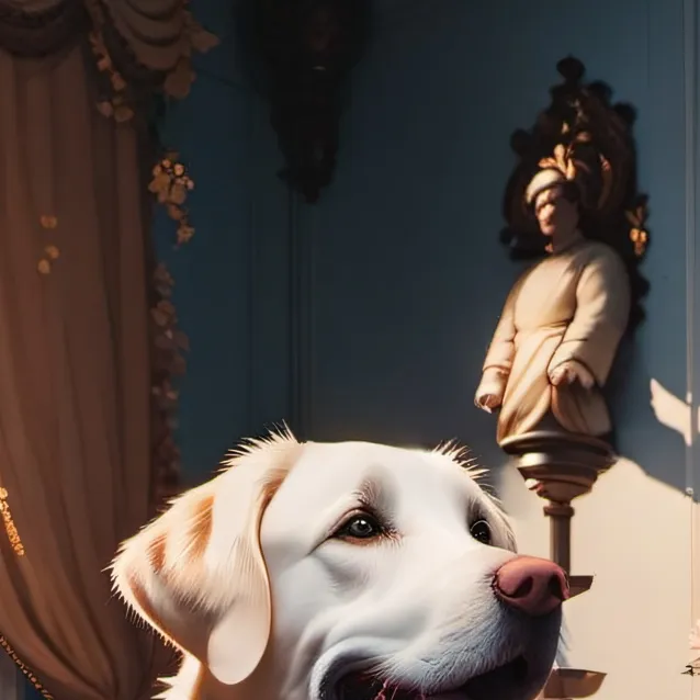 chat with ai character: Ollie dog