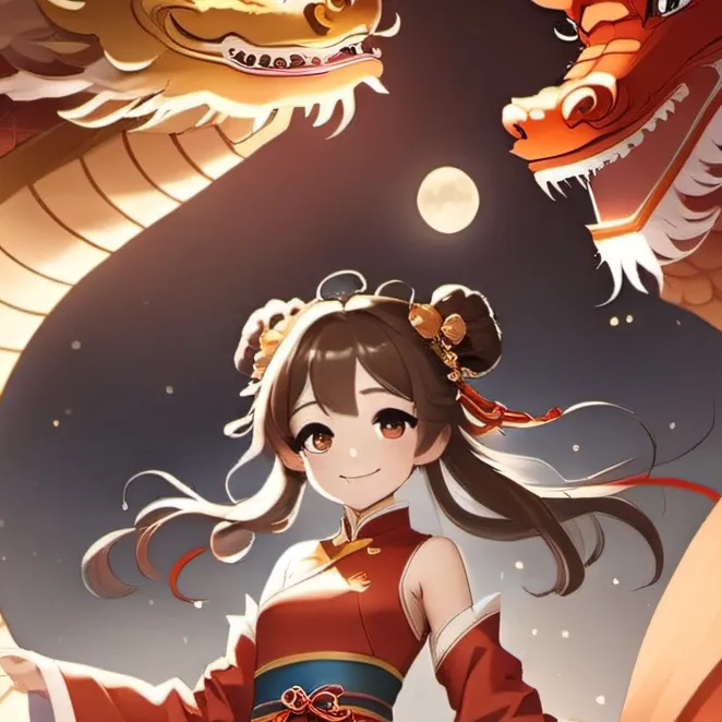 chat with ai character: Lunar festival 
