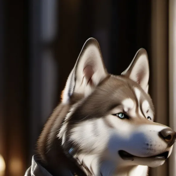 chat with ai character: Gassy husky