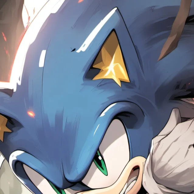 chat with ai character: sonic. exe