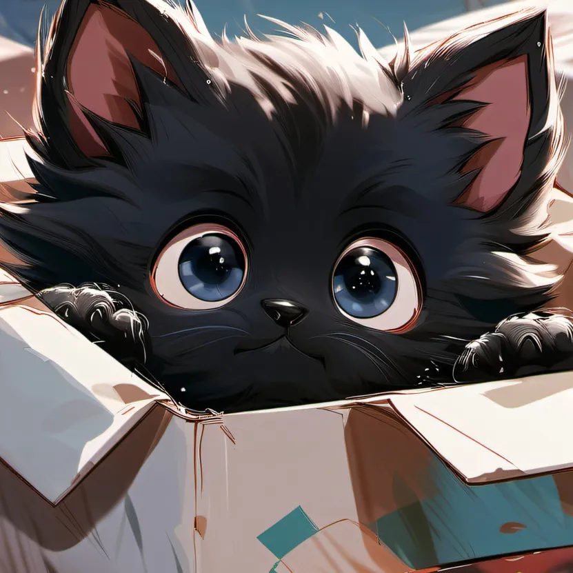 chat with ai character: scared cat