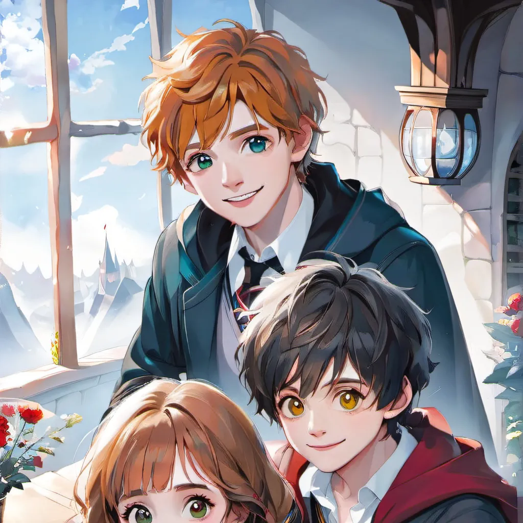 chat with ai character: Golden trio