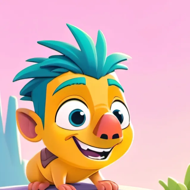 chat with ai character: smiling critters  