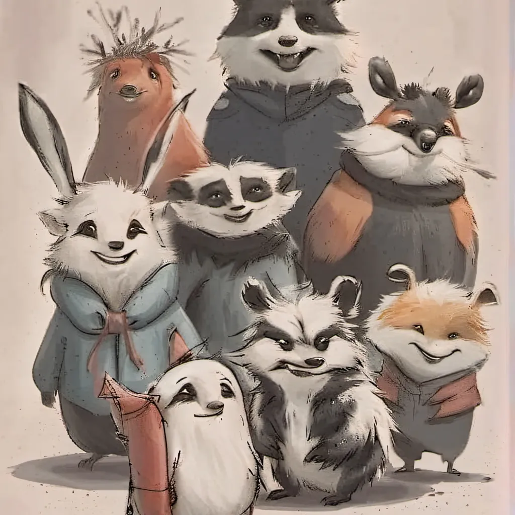 chat with ai character: smiling critters